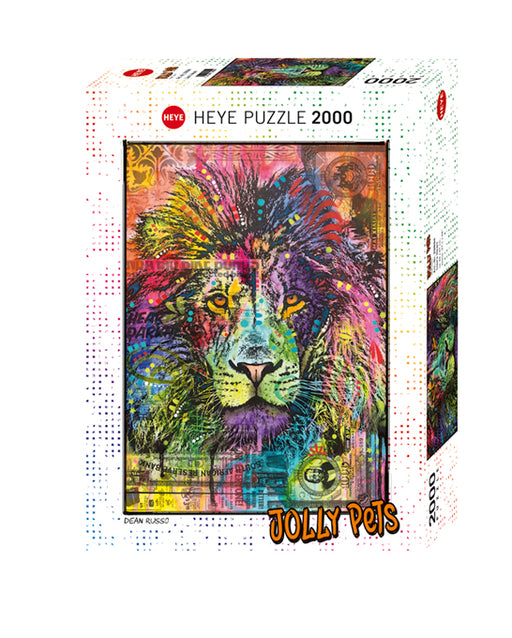 Complete HEYE jigsaw puzzle -1500 pieces- HEAVEN AND HELL - with poster &  box