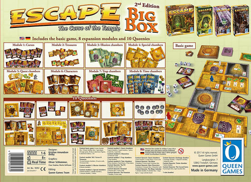 Escape: The Curse of the Temple — Unwind Board Games Online