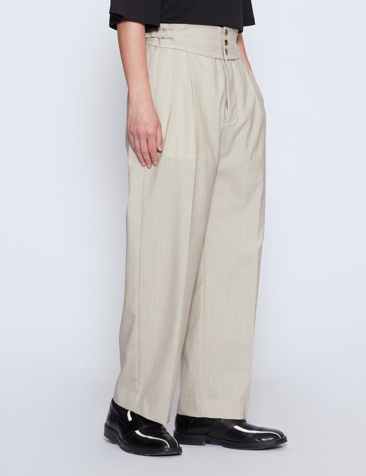 irenisa 21aw TWO TUCKS WIDEPANTS umbandung.ac.id