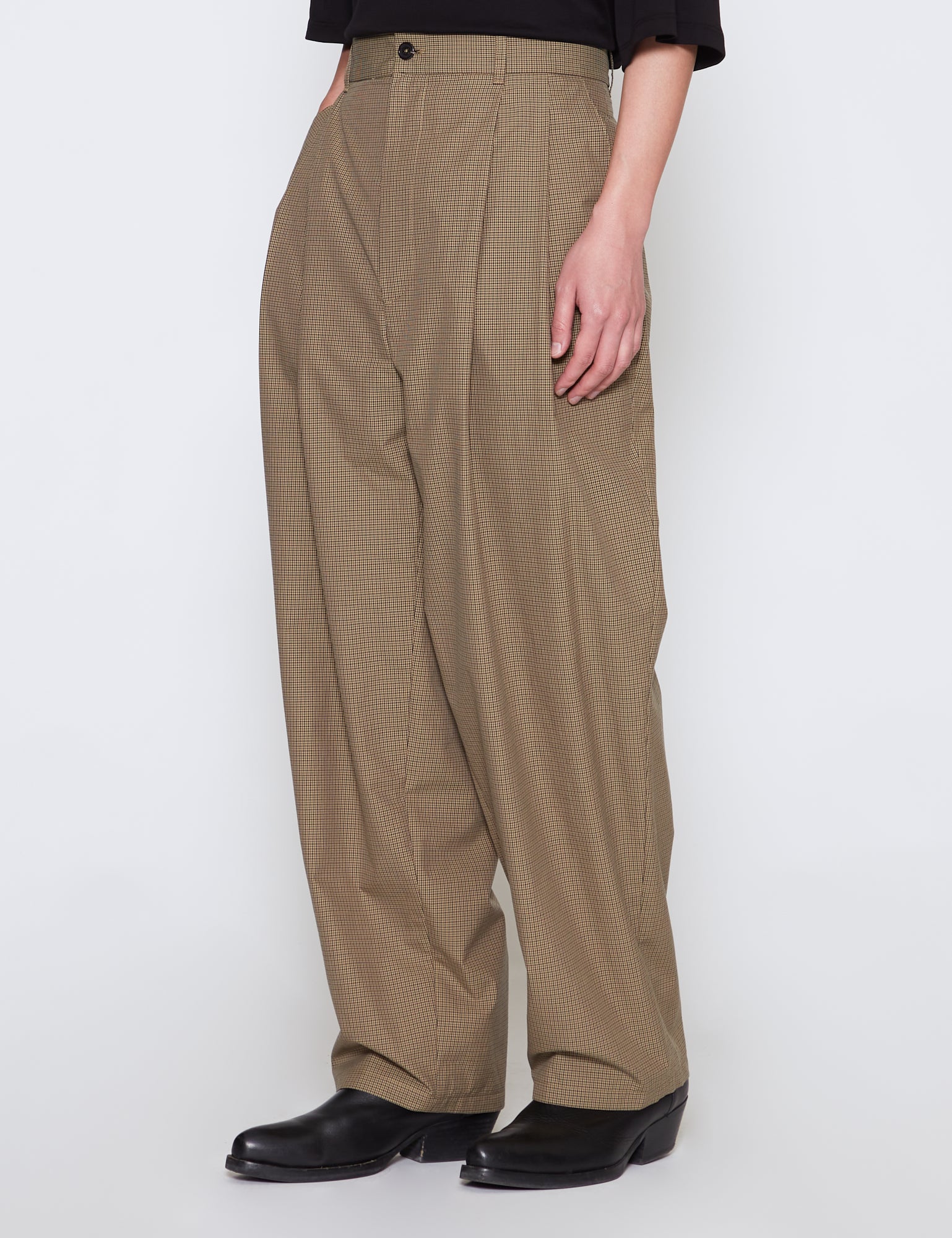 CAMIELFOCAMIEL FORTGENS Suit Pants ヘリンボーン スーツパンツ