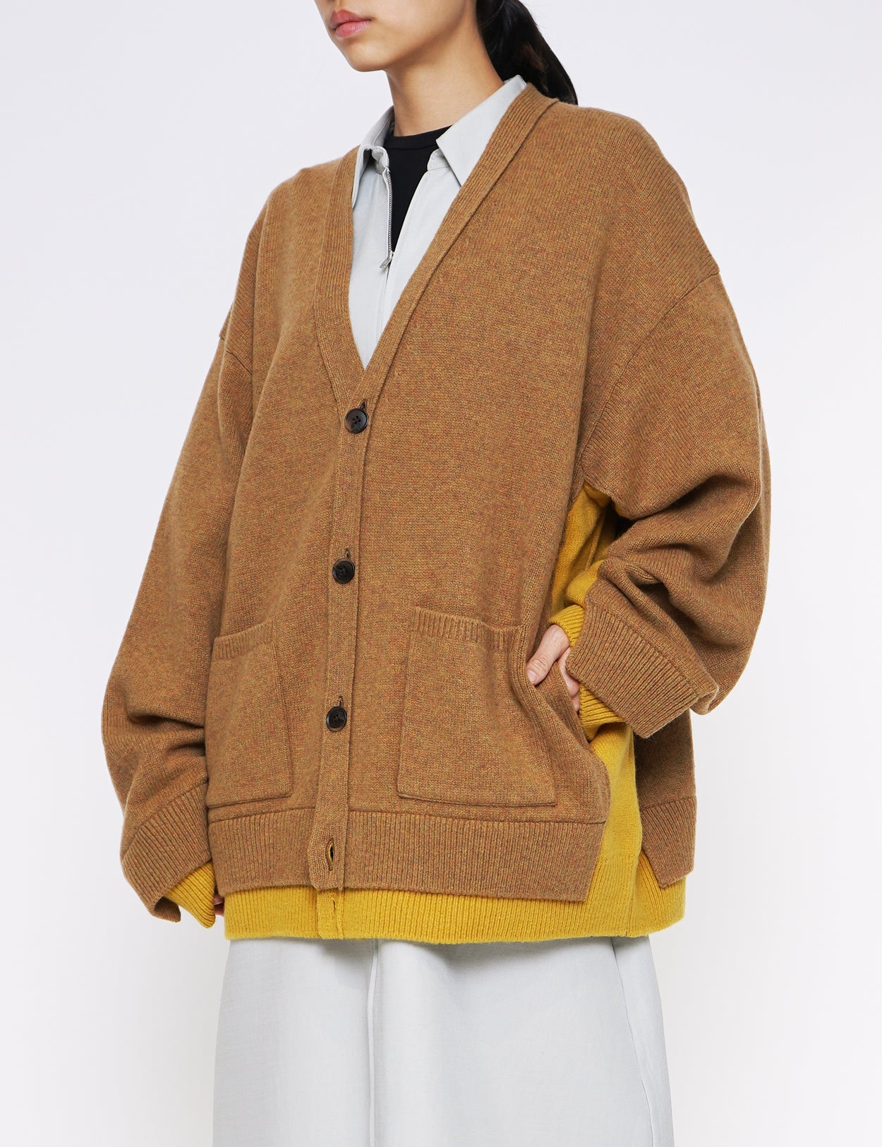 22AW　YOKE　Connecting　Cardigan　S　値頃