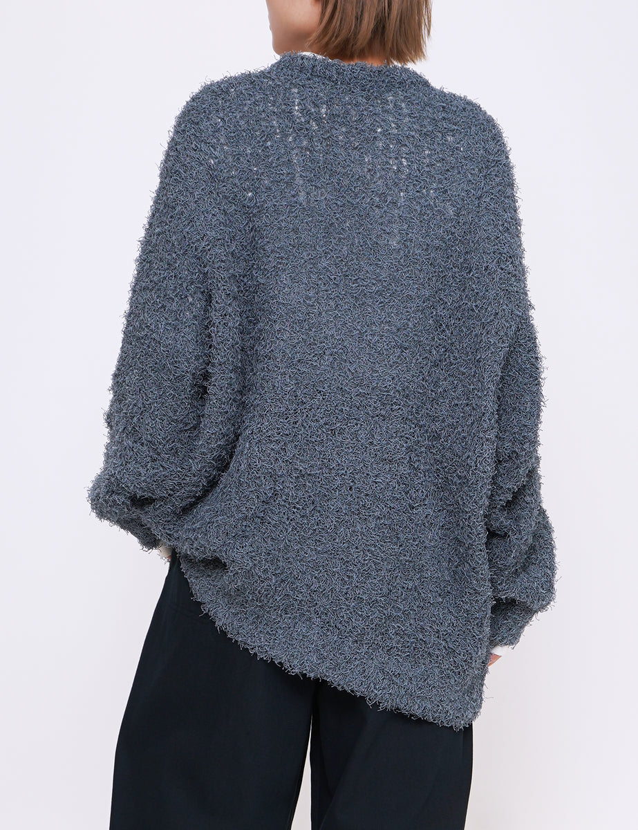 YOKE Bushy Cotton Cardigan カーディガン ブラック-