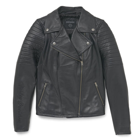 Buy Harley-Davidson 120th Anniversary Leather Jacket in Black 2024 Online