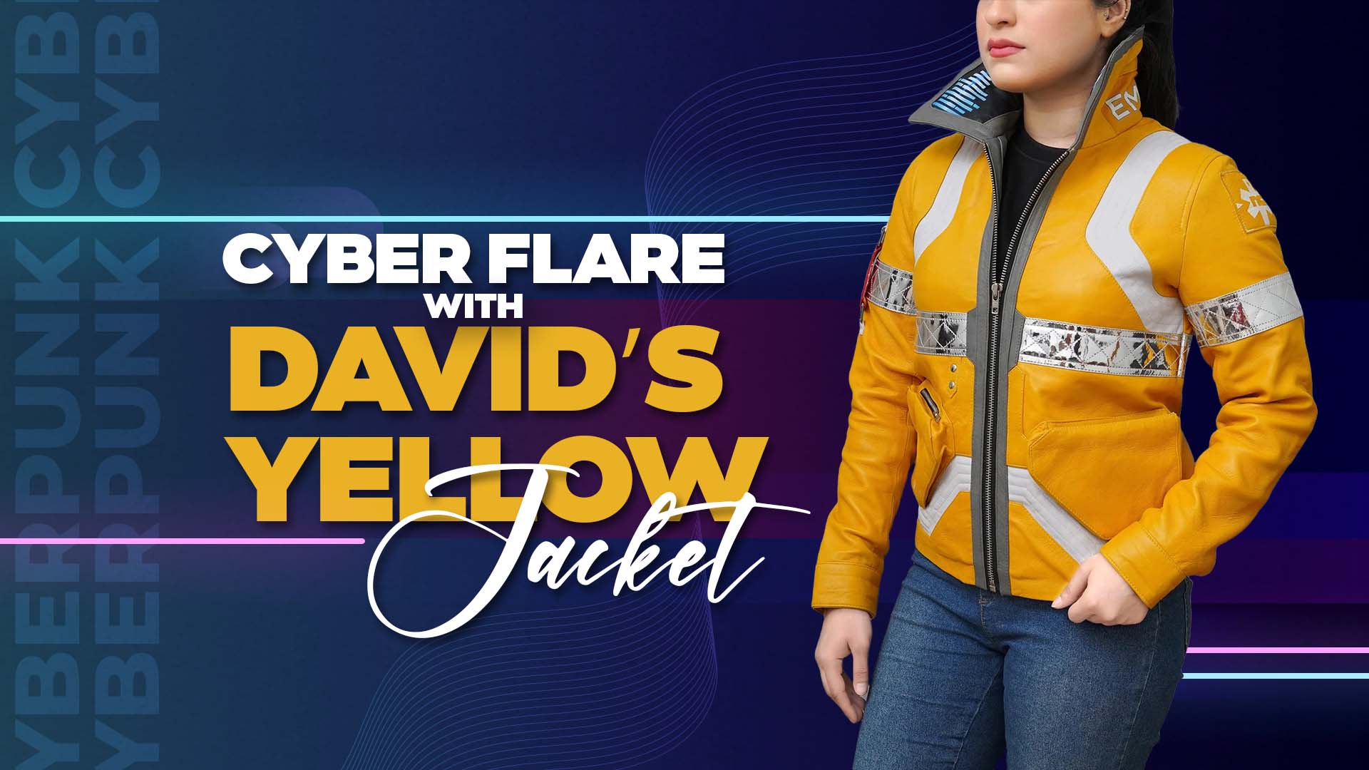 Cyber Flare with David’s Yellow Jacket