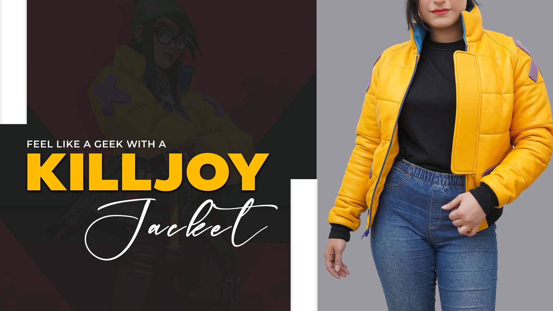 Feel like a Geek with a Killjoy Jacket