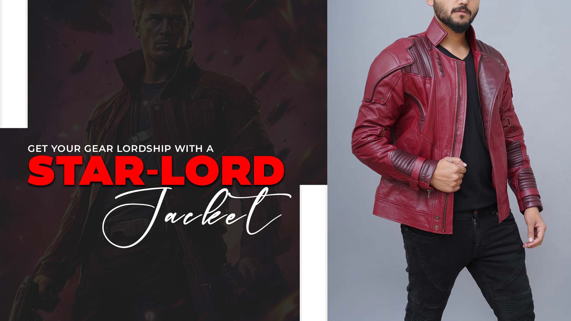 Get your Gear Lordship with a Star-Lord Jacket