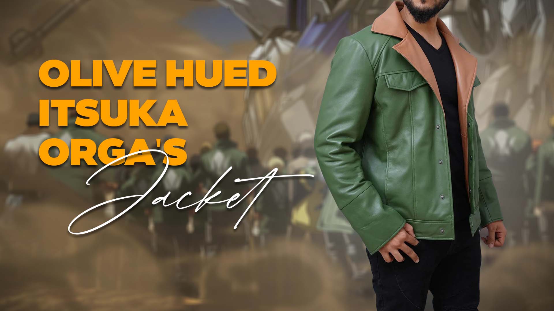 Olive Hued Itsuka Orga's Jacket