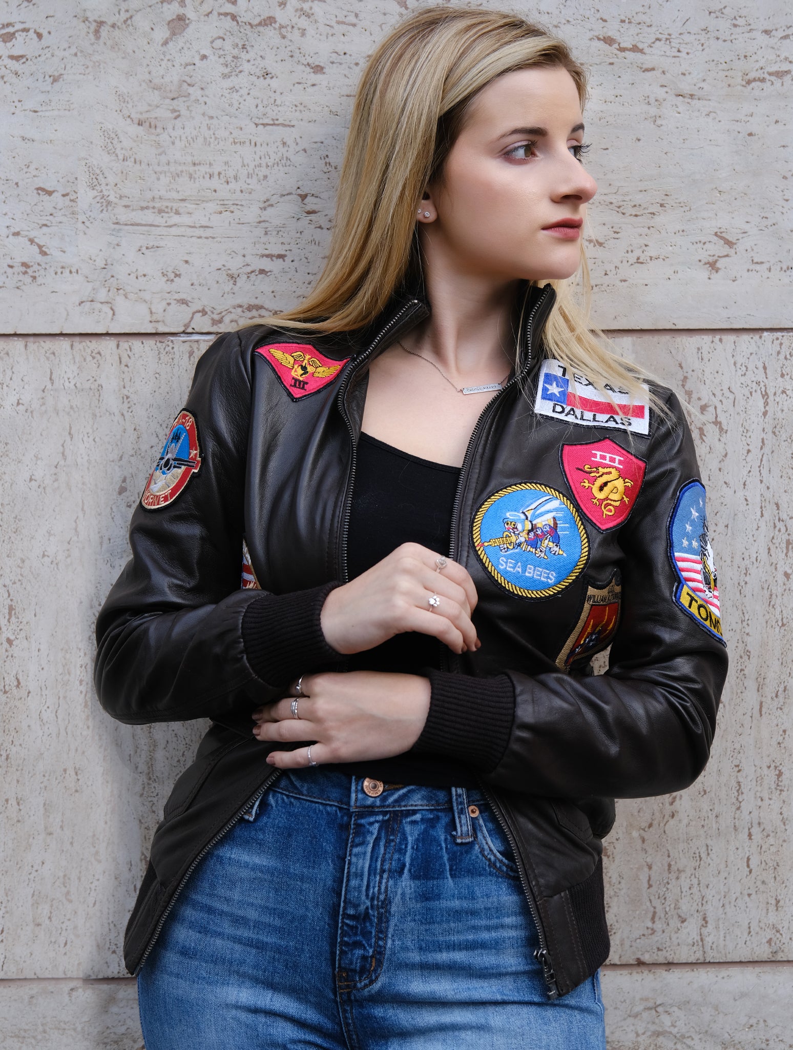 Buy Womens Maverick Top Gun Bomber Leather Jacket – Fanzilla Jackets