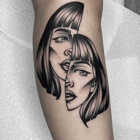 Split face by Jess Sayers