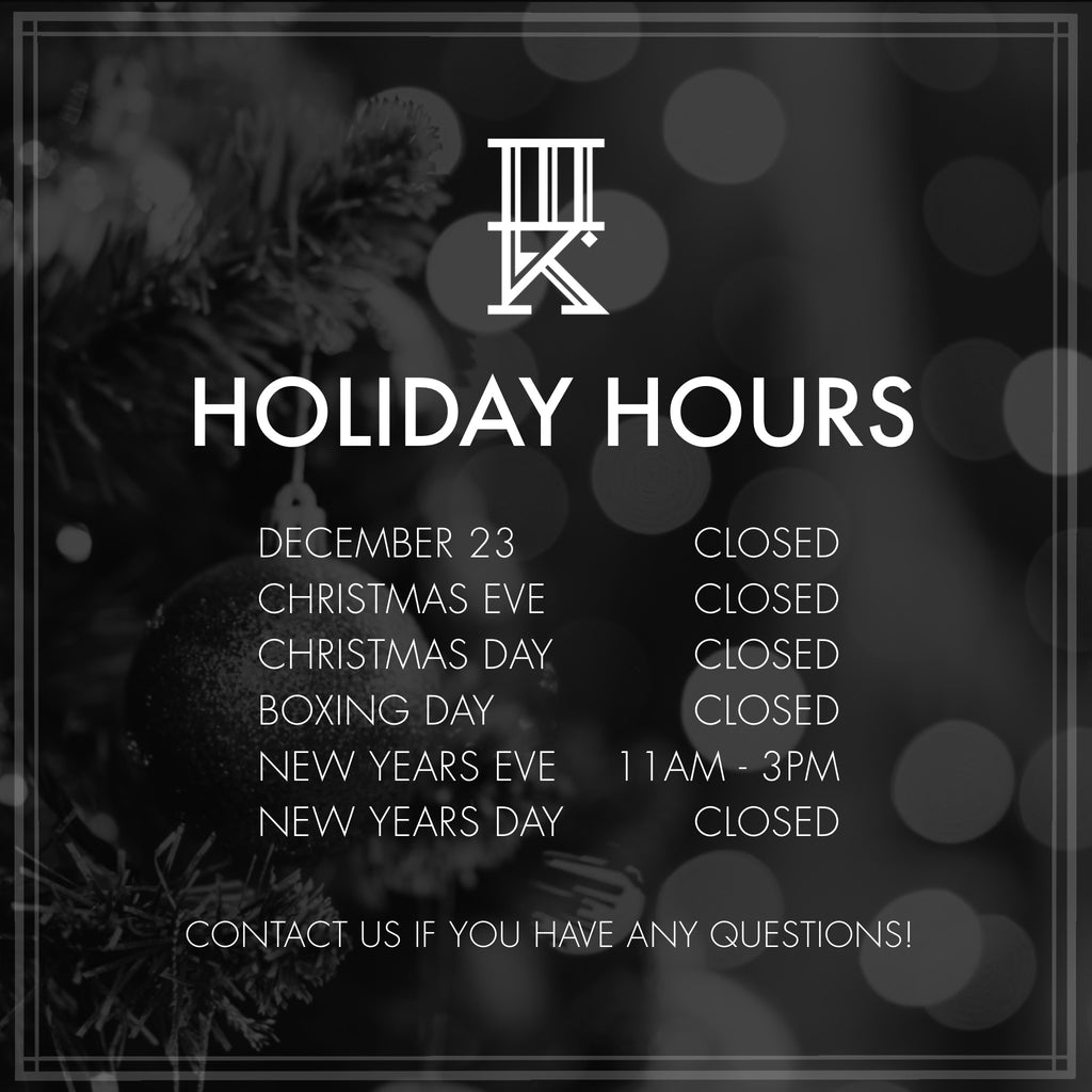 Holiday hours