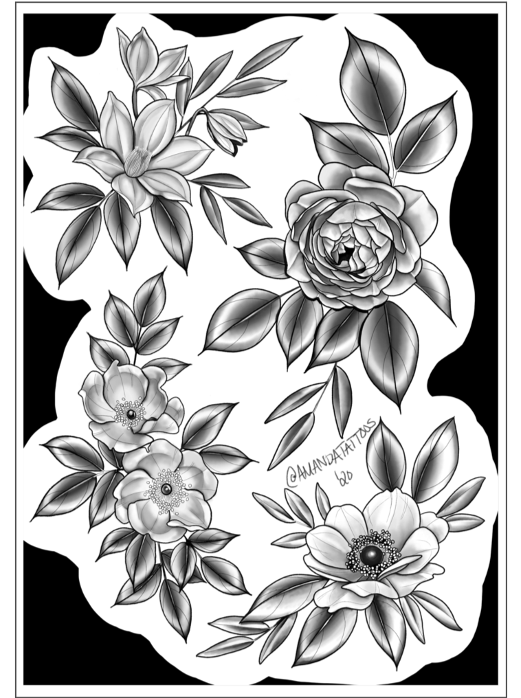 Lotus Flower Tattoo Flash by EricScsavnickiTattoo on DeviantArt