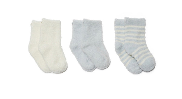 Barefoot Dreams: cozy chic weathered socks - Blue Water/ White – Sincerely  Yours