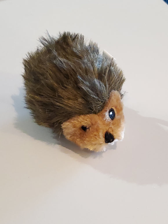 hedgehog plush dog toy