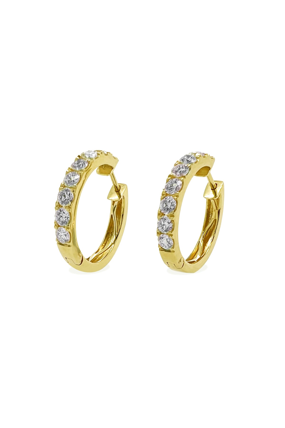 White gold hoop sales earrings australia