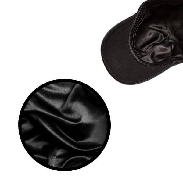 Gilumza (Upgrade) 4pk Black Baseball Caps Inserts Strip Crown Flexible & Long Lasting Hat Shaper Plastic Hat Liner Support for Snapback Caps Fitted