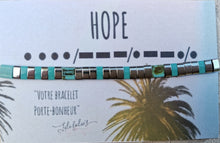 Cargar imagen en el visor de la galería, Bracelet Porte-Bonheur HOPE argenté
