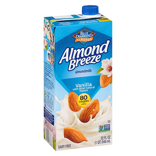 almond breeze milk vanilla