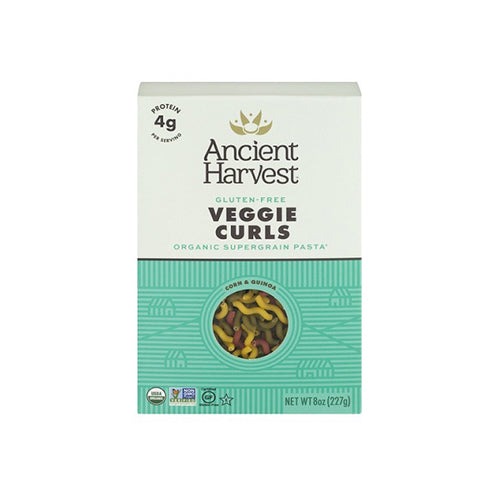 Ancient Harvest Vegetable Curls Organic Supergrain Pasta 227g