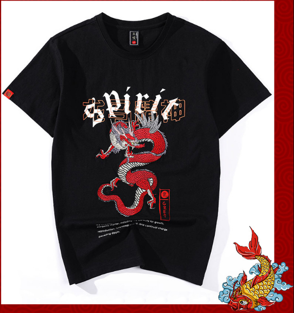 red dragon t shirt