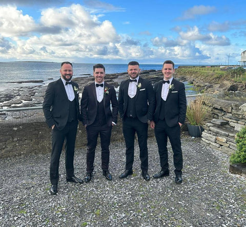 Black Tuxedo Hire at Matt O'Brien Fashions