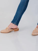 Elena Faux Suede Loafer Mule-shoes-Kate & Kris