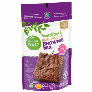Bag of Plant Based Brownie Mix from Kroger's Simple Truth Brand