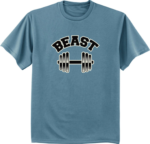 Beast T-shirt funny men's workout tee shirt – Decked Out Duds