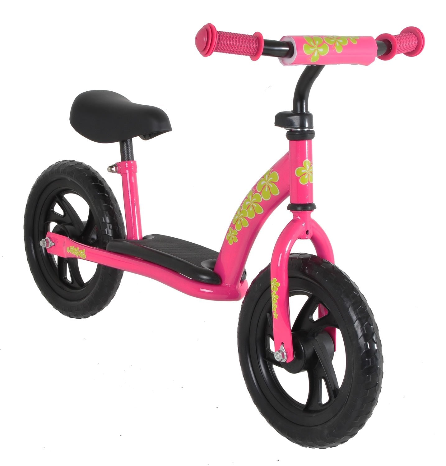 pink push bike