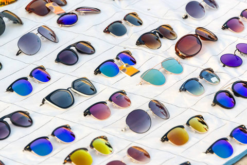 Pare-soleil pour lunettes de soleil avec verres bleus bloqueurs HD – À  porter sur des lunettes de vue pour homme ou femme, Cuivre. : :  Mode