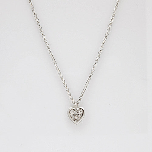 Nomination GIOIE Collection Silver CZ Heart Necklace – Mira's Jewelers