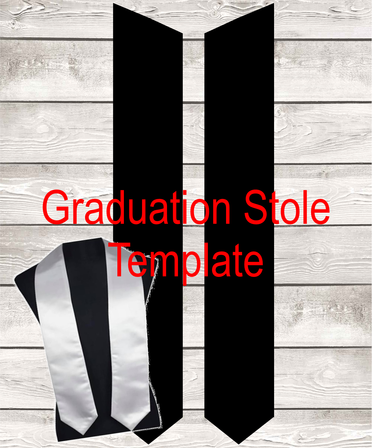 Graduation Stole Template Images of Ink