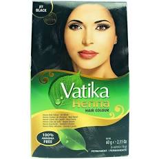Vatika Henna Hair Colour Jet Black 60g - ExoticEstore