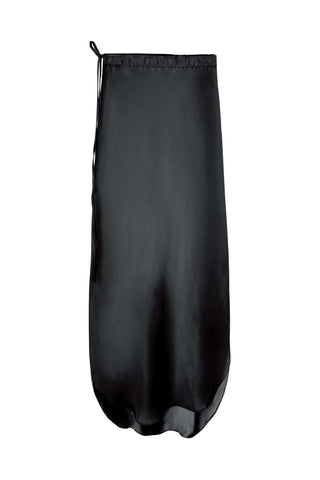 Scalloped Skirt - black - KESNYC.COM 