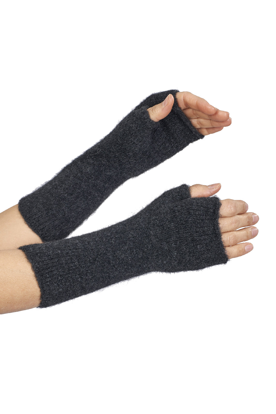 Isabel Benenato Yak Gloves   Graphite