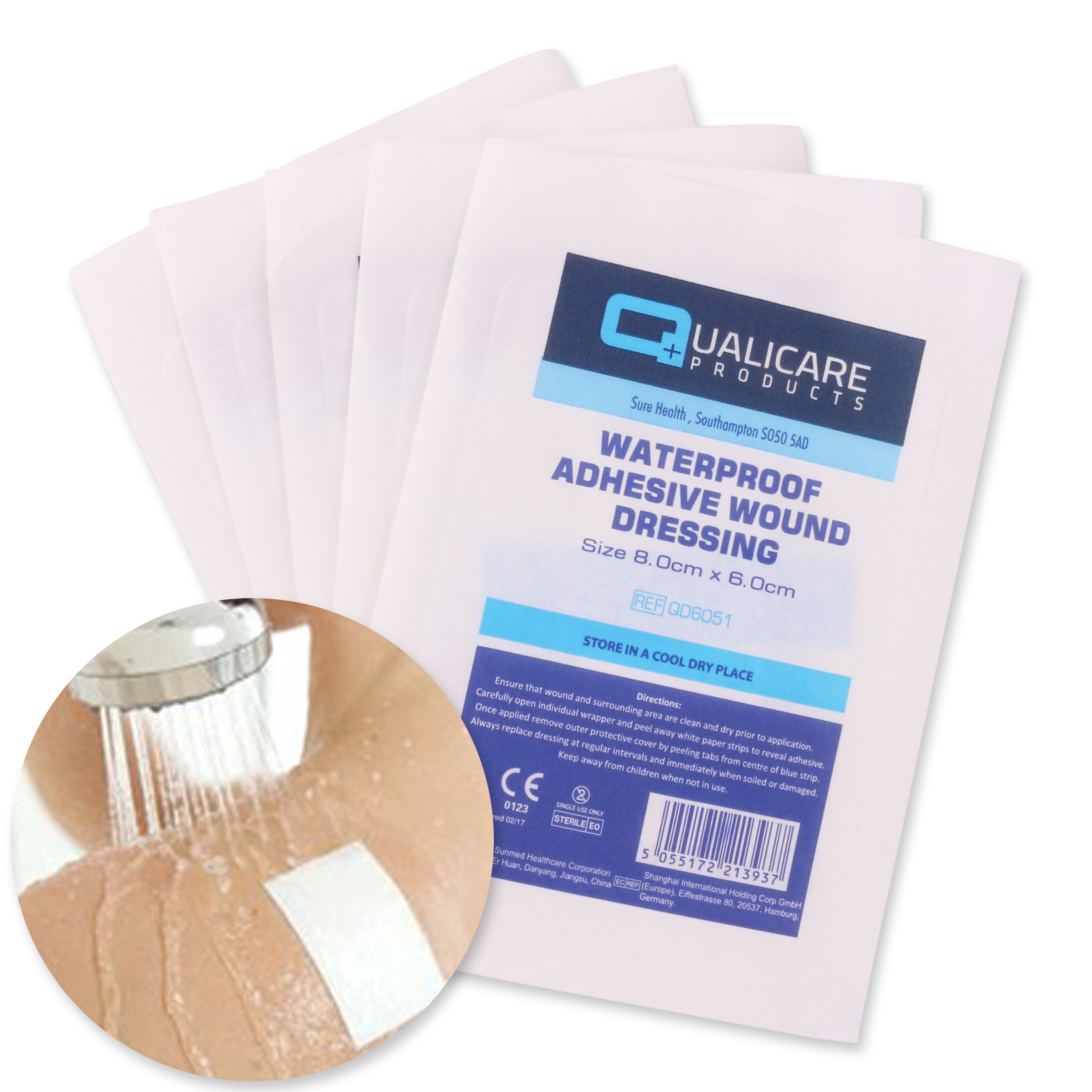 MedVance Silicone Bordered Adhesive Wound Dressing, 4