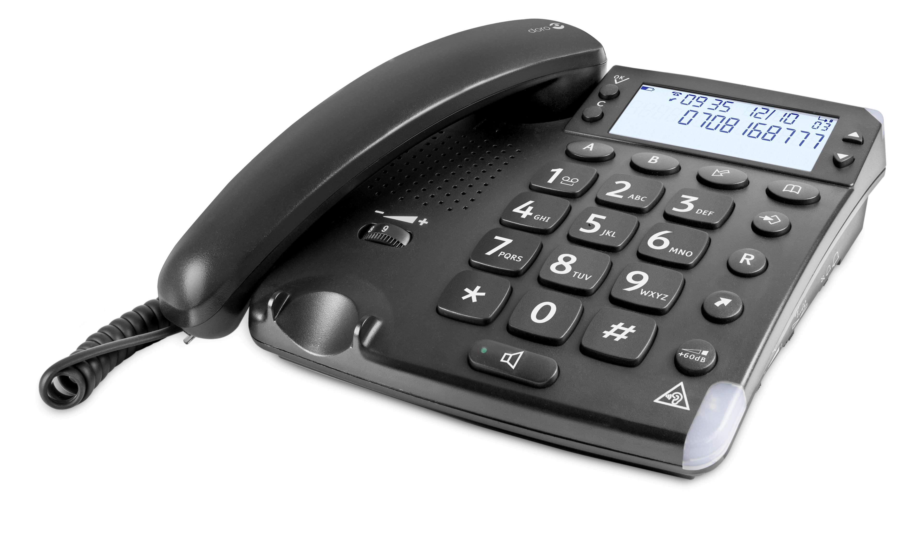 Записи телефона стационарного. VOIP-телефон Doro ip880. Проводной телефон Doro. Кнопочный домашний телефон. Телефон домашний проводной.