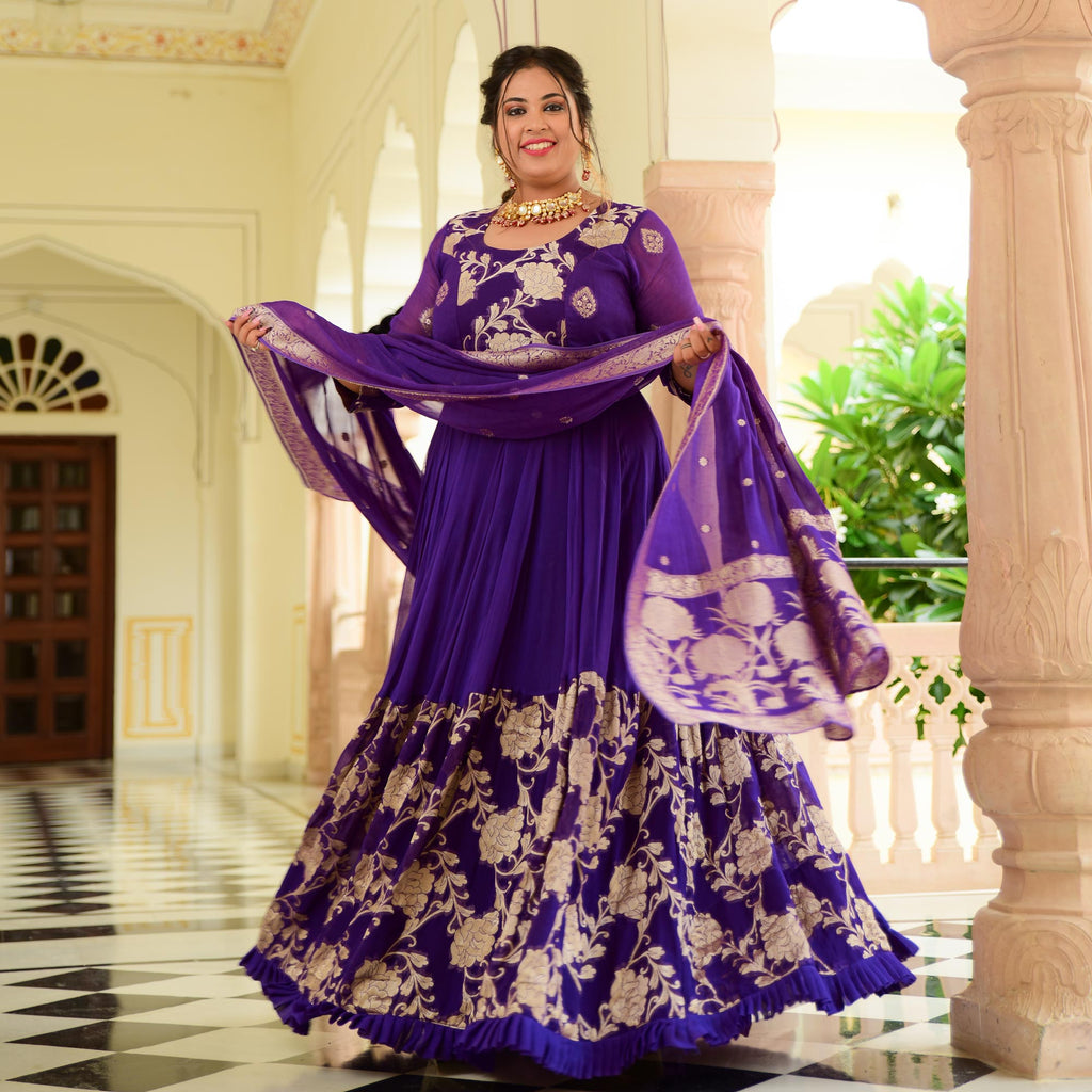 anarkali suits for parties