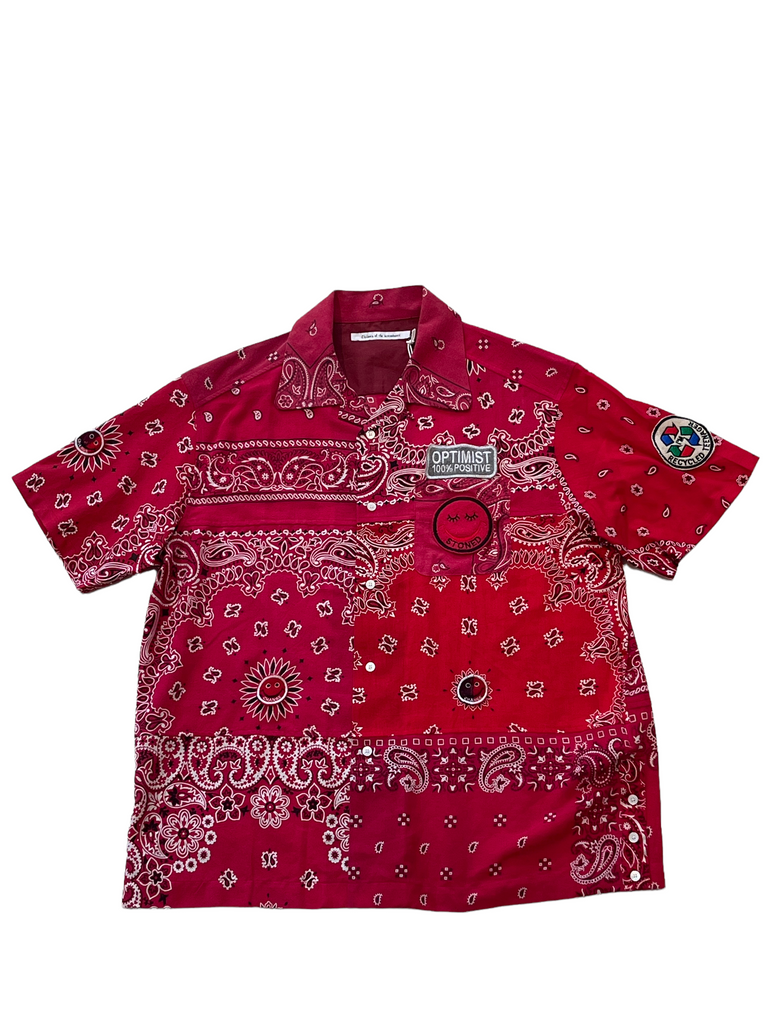 Children of the Discordance Bandana Shirt Exclusive Red – A LOVE