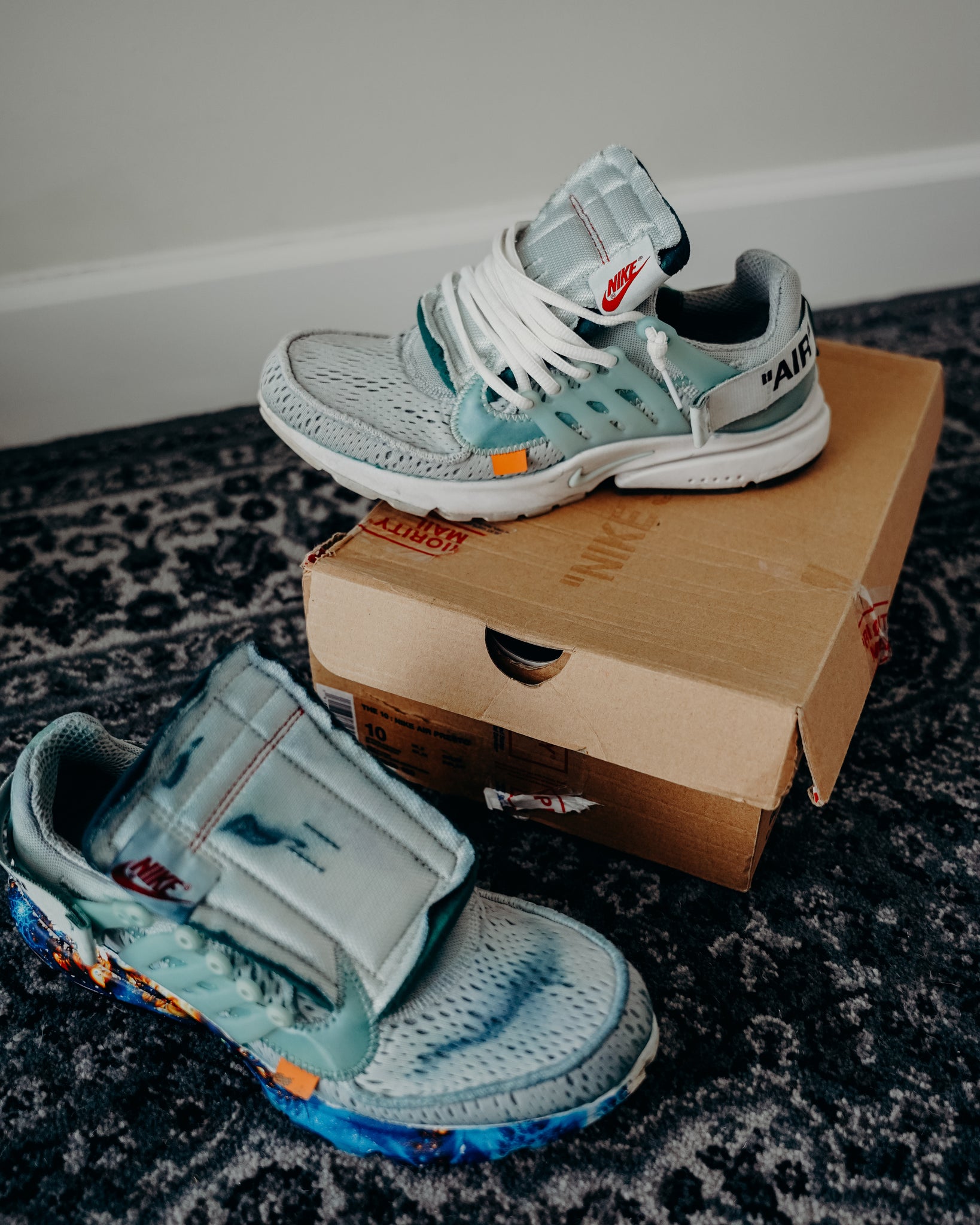 custom off white prestos