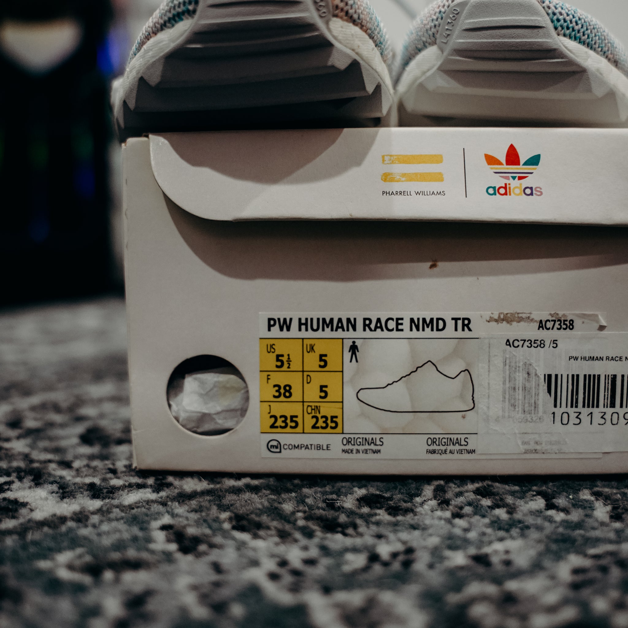 adidas human race nmd pharrell x bbc cotton candy