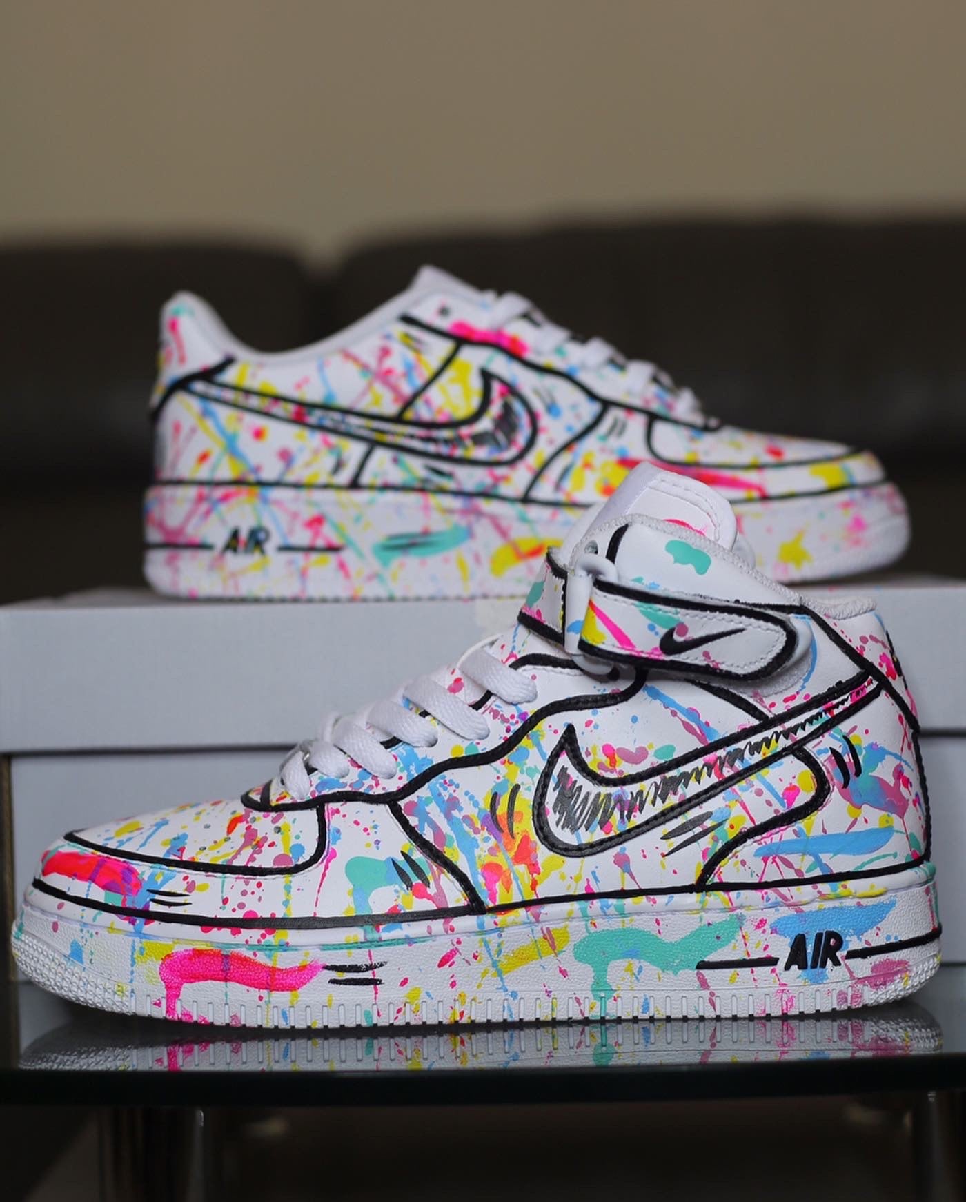 splatter air force 1