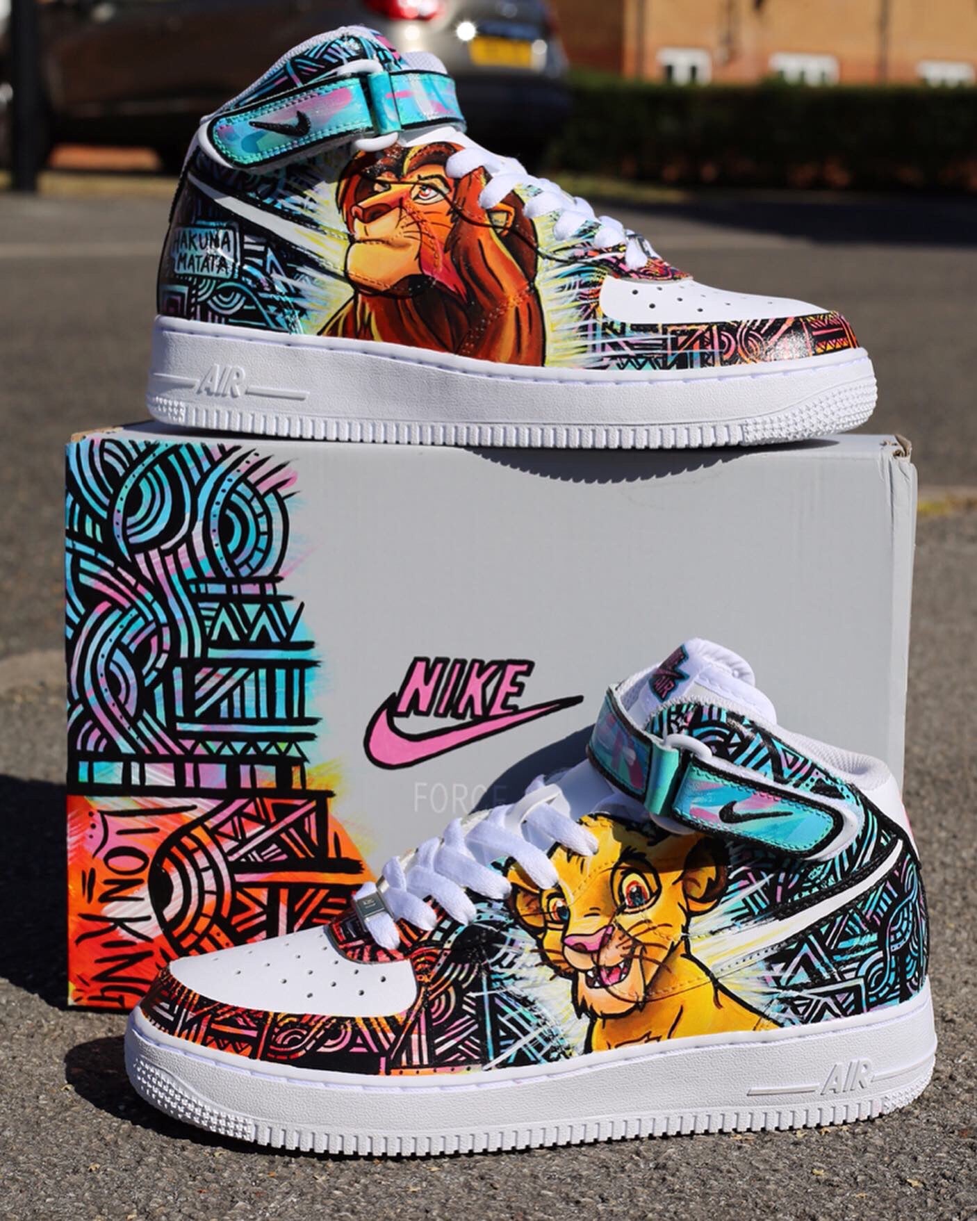 Lion King Tribal Air Force 1 – AfroKickz