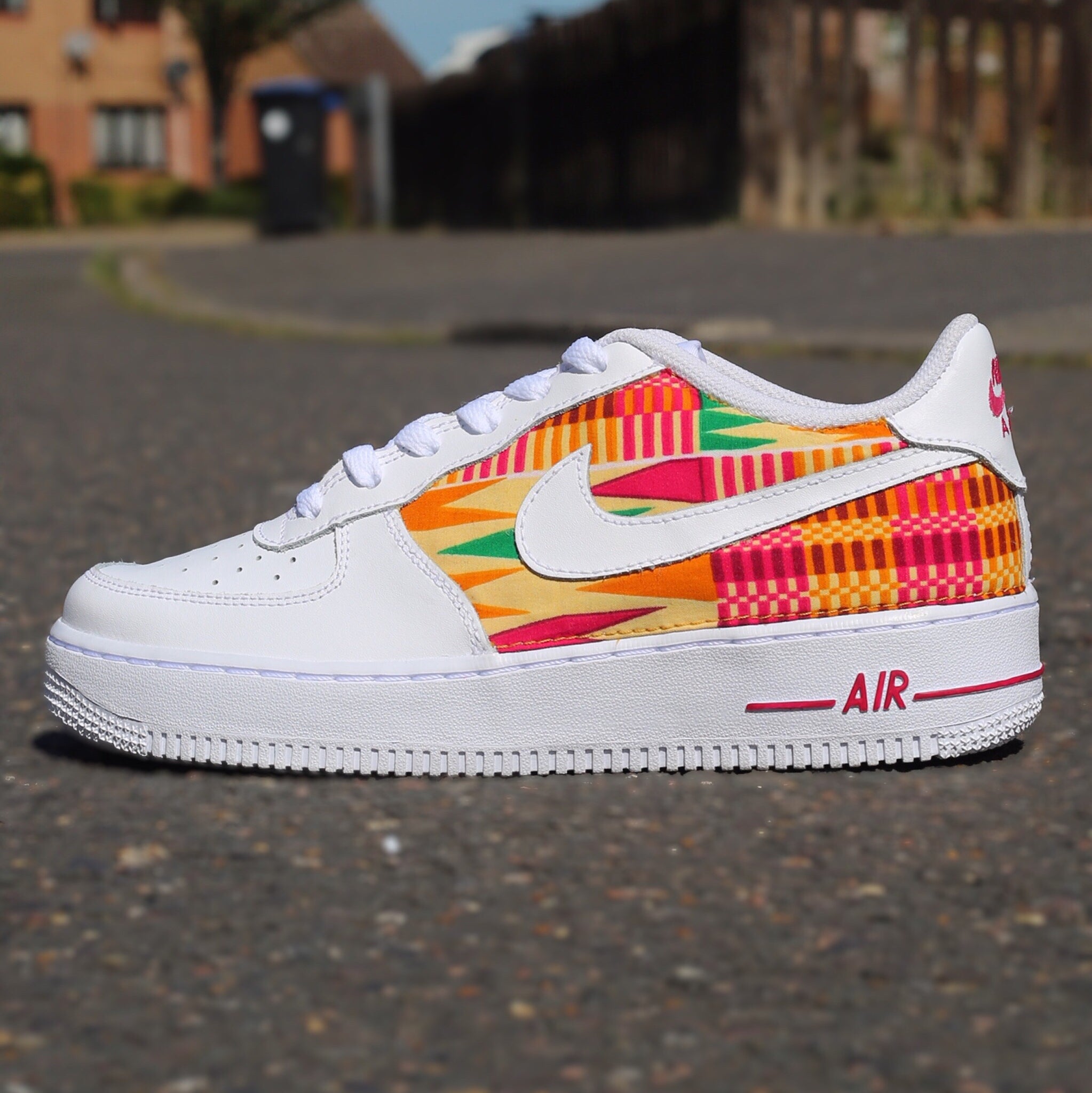 air force 1 shoe print