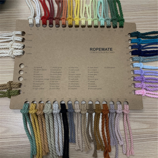 LUXE 5MM MACRAME STRING -11 COLORS – ROPEMATE Macrame