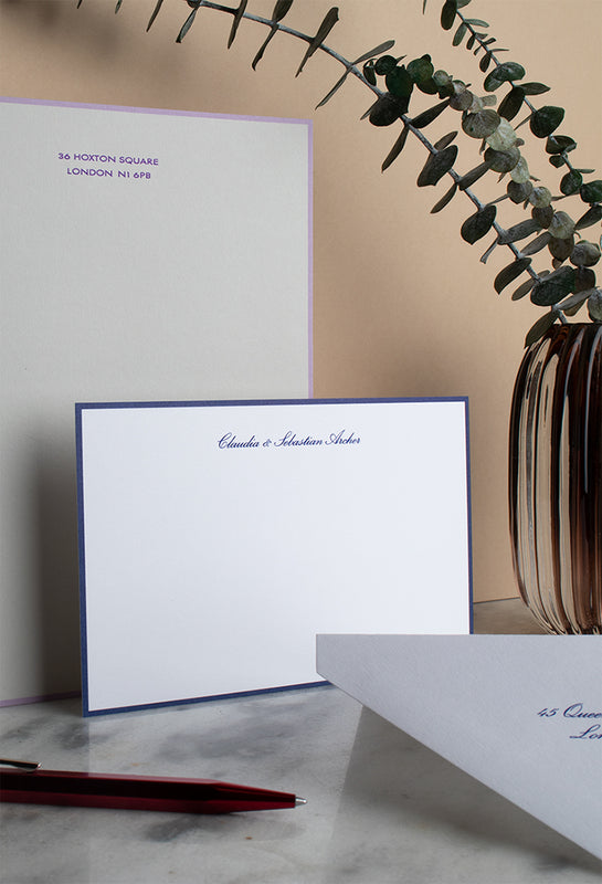 Personalised Stationery | Fine Stationery Mount Street Printers