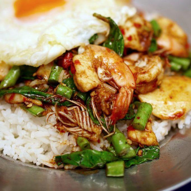 RECETA: PAD KRAPAO TALAY – Kitchen 154