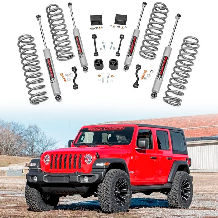 Kit De Elevación  Rough Country Jeep Wrangler Jl 18-22+— SP Accesorios