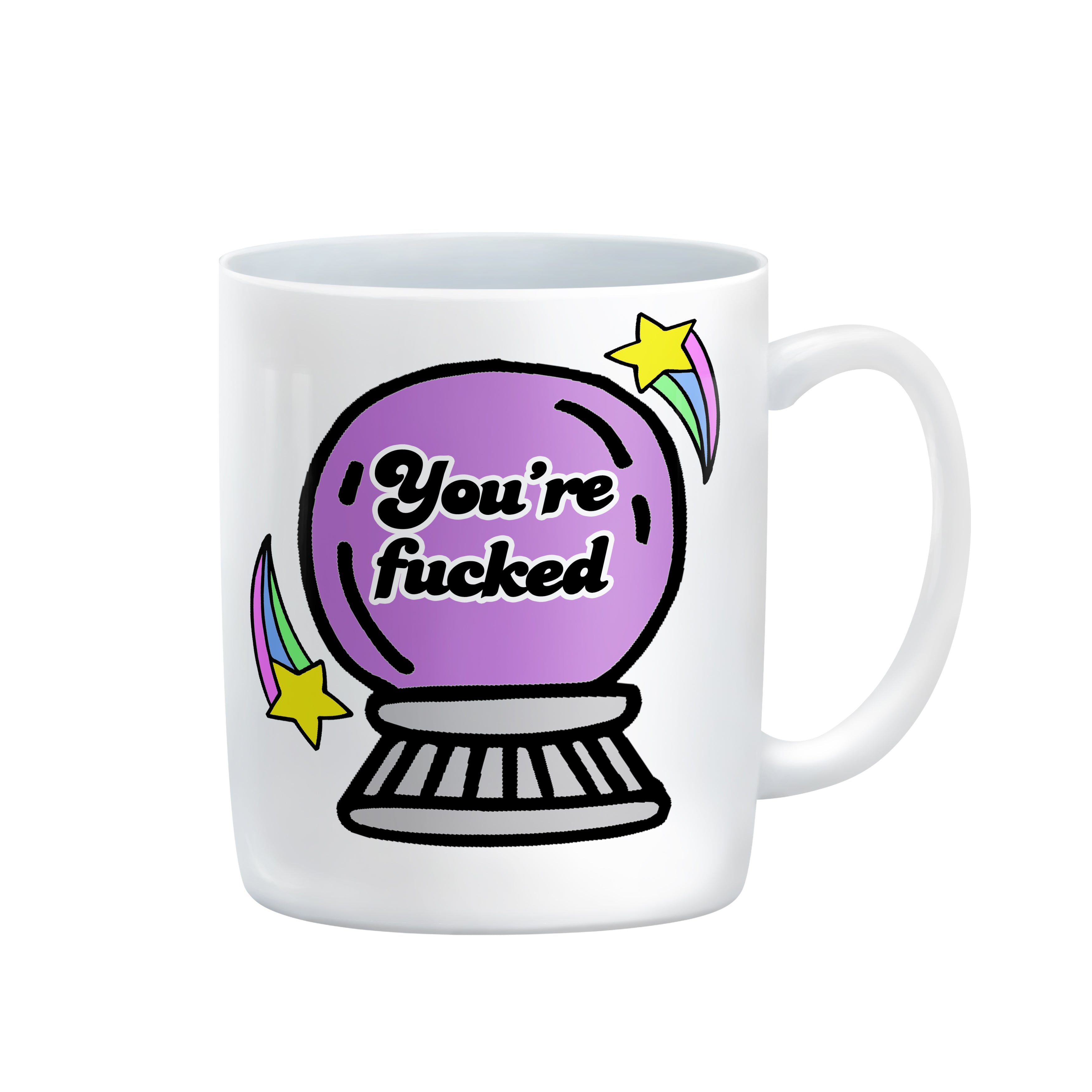 Succession Fuck Off Mug