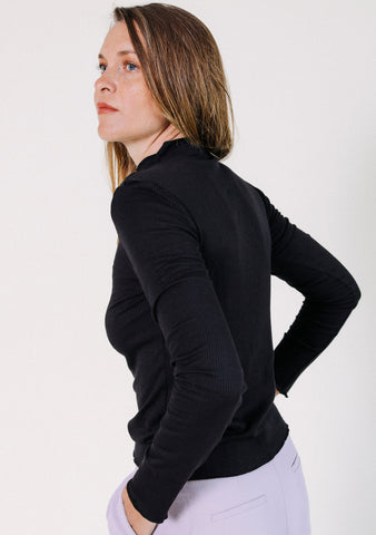 Norma Modal Ribbed Turtleneck | Wearwell Sustainable, Ethical Clothing and Accessories