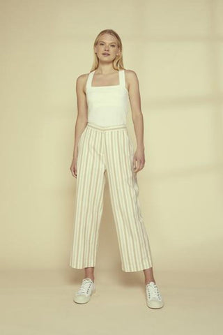 Emerson Striped Trousers | Wearwell Sustainable, Ethical Clothing and Accessories